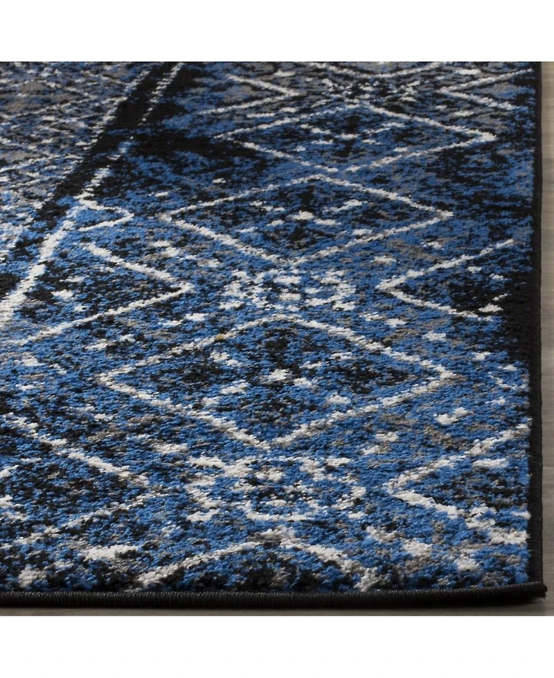 Safavieh Adirondack Silver and Black 5'1" x 7'6" Area Rug