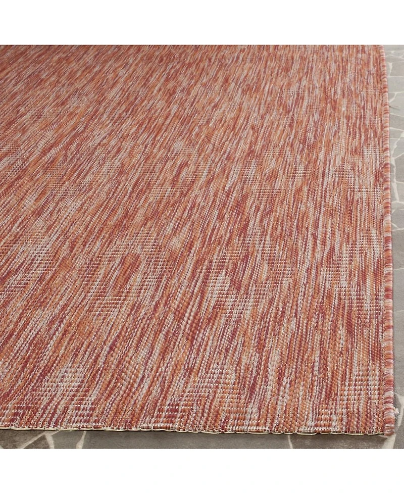 Safavieh Courtyard CY8522 Red 5'3" x 7'7" Outdoor Area Rug