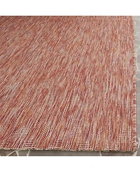 Safavieh Courtyard CY8522 Red 5'3" x 7'7" Outdoor Area Rug