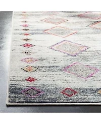 Safavieh Adirondack 205 Light Gray Red Area Rug Collection