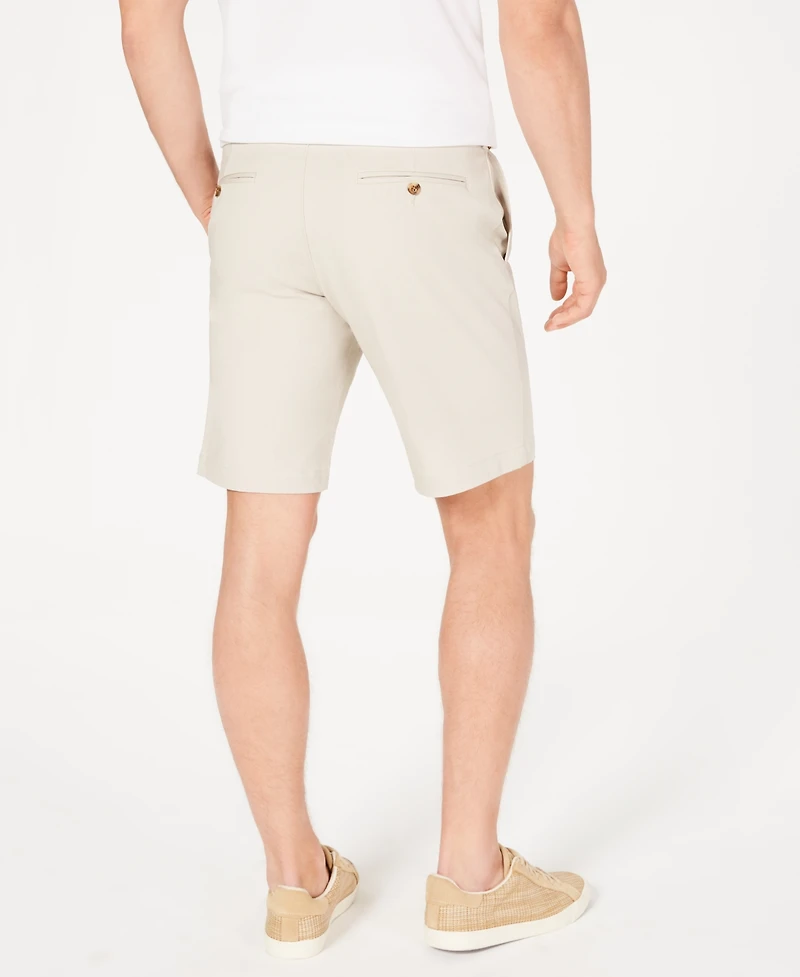 Club Room Men's Regular-Fit 9" 4-Way Stretch Shorts, Created for Macy's