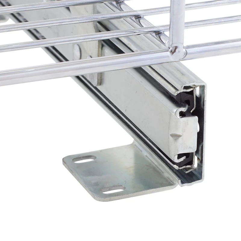 Household Essentials Design Trend 11.5" Standard Depth 1-Tier Single Sliding Under Cabinet Shelf