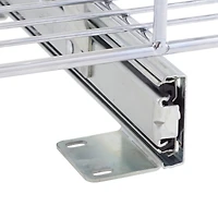 Household Essentials Design Trend 11.5" Standard Depth 1-Tier Single Sliding Under Cabinet Shelf