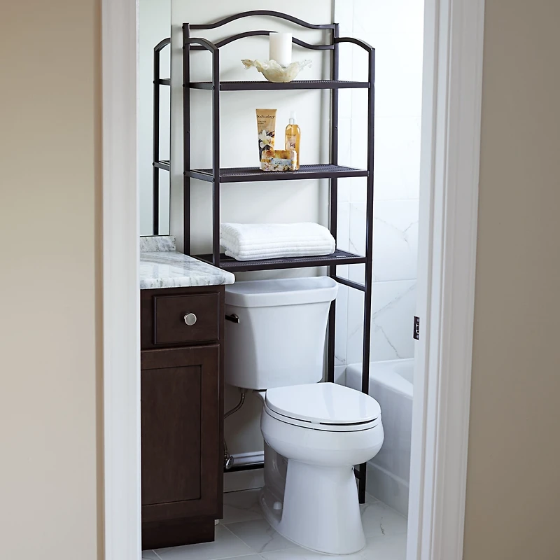 Household Essentials Free-Standing 3-Tier Shelving Unit