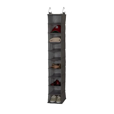 Household Essentials 10-Shelf Wide Hanging Shoe Organizer