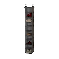 Household Essentials 10-Shelf Wide Hanging Shoe Organizer