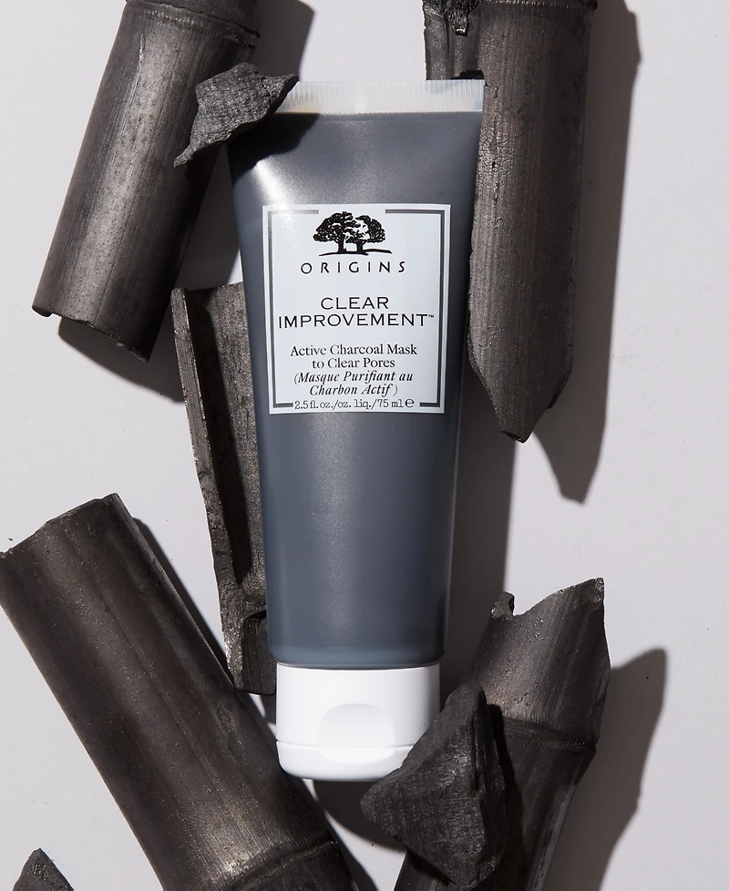 Origins Clear Improvement Active Charcoal Face Mask to Clear Pores, 2.5 oz.