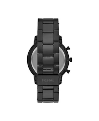 Fossil Mens Neutra Chrono black stainless steel bracelet