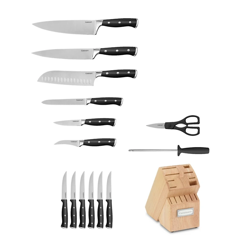 Cuisinart 15-Piece Triple Riveted Cutlery Set