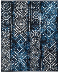 Safavieh Adirondack Silver and Black 8' x 10' Area Rug