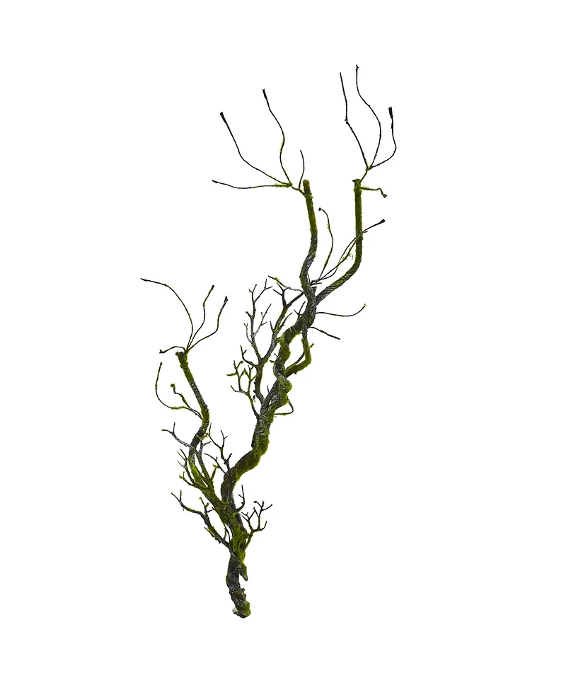 Nearly Natural 43" Moss Twig Vine Artificial Plant (Set of 4)
