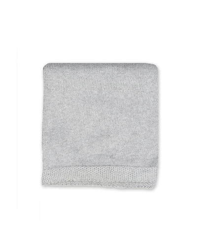Baby Mode Signature Baby All Cotton Knit Blanket with Soft Border