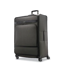 Hartmann Herringbone Dlx Extended Journey Expandable Spinner Suitcase