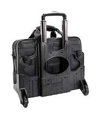 McKlein Gold Coast, 17" Patented Detachable -Wheeled Laptop Briefcase
