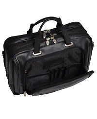 Mcklein West Loop Expandable Double Compartment Briefcase