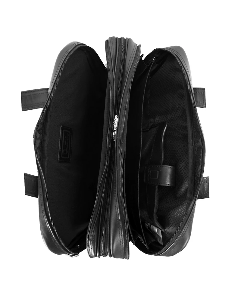 Mcklein Pearson Expandable Double Compartment Laptop Briefcase
