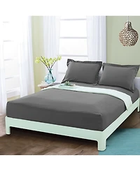 Elegant Comfort Silky Soft Fitted Sheet, Queen