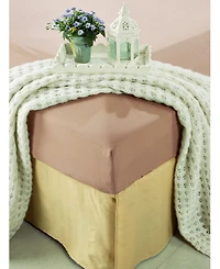 Elegant Comfort Silky Soft Fitted Sheet, Queen