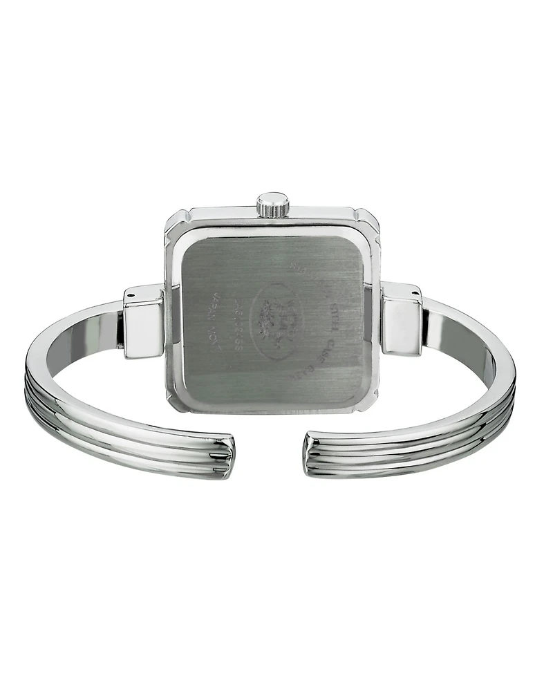 Laura AshleySilver Skinny Bangle Square Watch