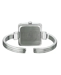 Laura AshleySilver Skinny Bangle Square Watch