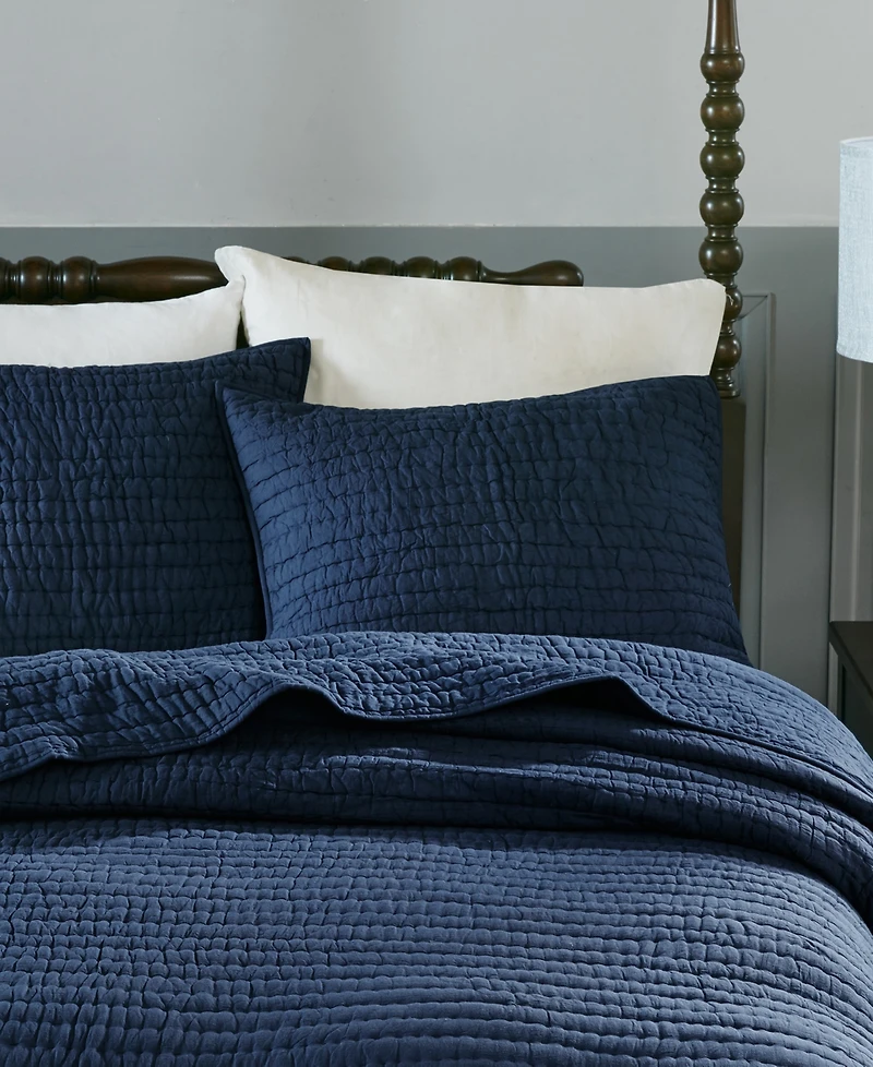 Madison Park Signature Serene Hand Quilted 3-Pc. Quilt Set