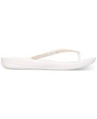 FitFlop Women's Iqushion Sparkle Flip-Flop Sandal