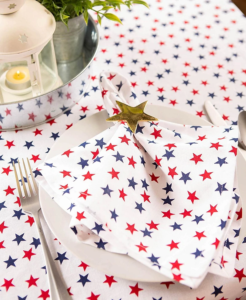 Americana Stars Print Table cloth 70" Round
