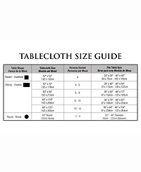Banana Leaf Outdoor Table cloth 60" X 84"