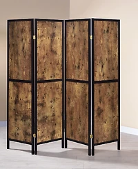 Garden 4-Panel Folding Screen