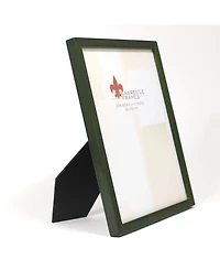 Lawrence Frames Green Wood Picture Frame - Gallery Collection - 8" x 10"