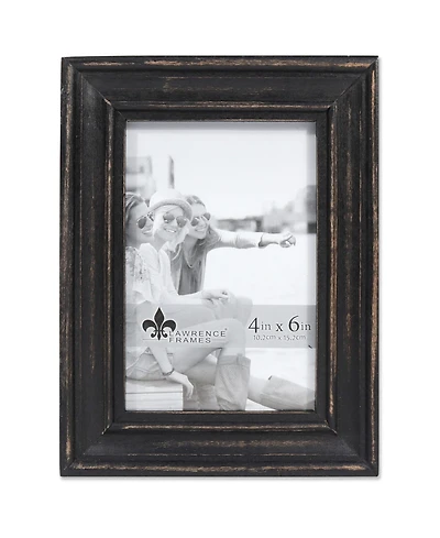 Lawrence Frames Durham Weathered Black Wood Picture Frame