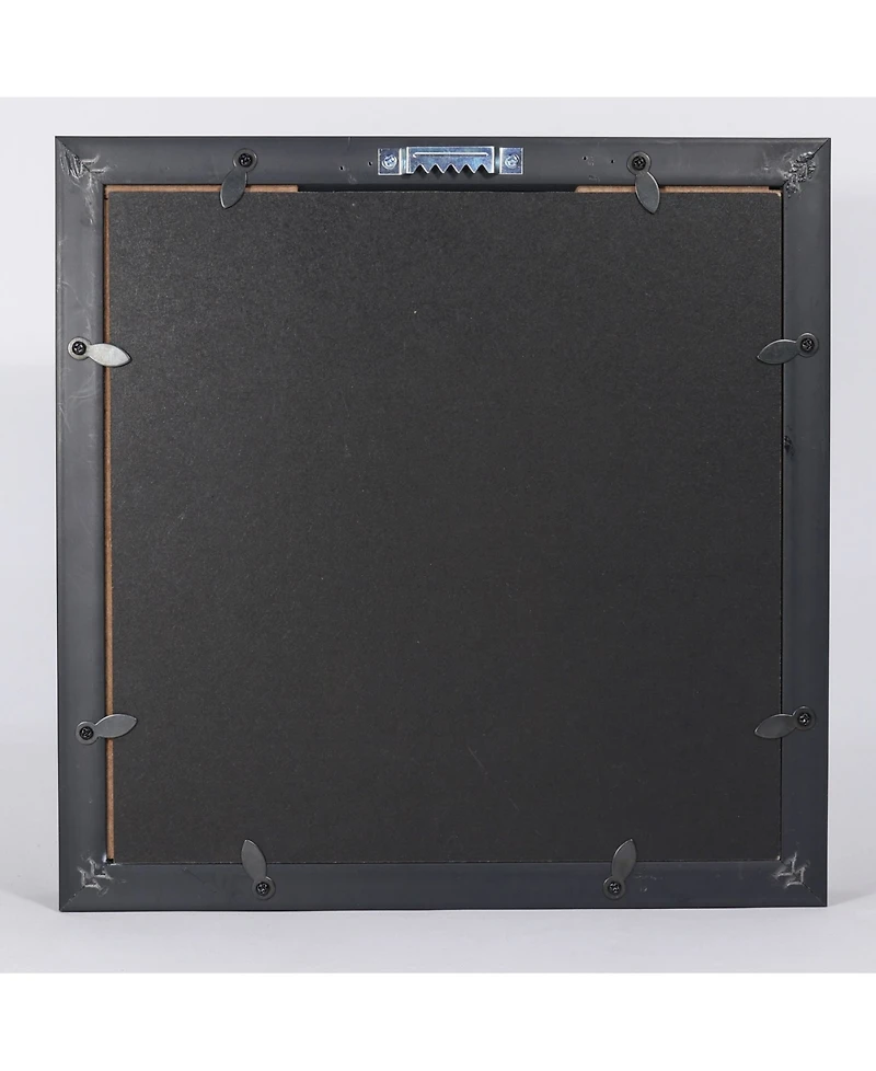 Lawrence Frames Black Shadow Box Wine Cork Holder - 10" x 10"