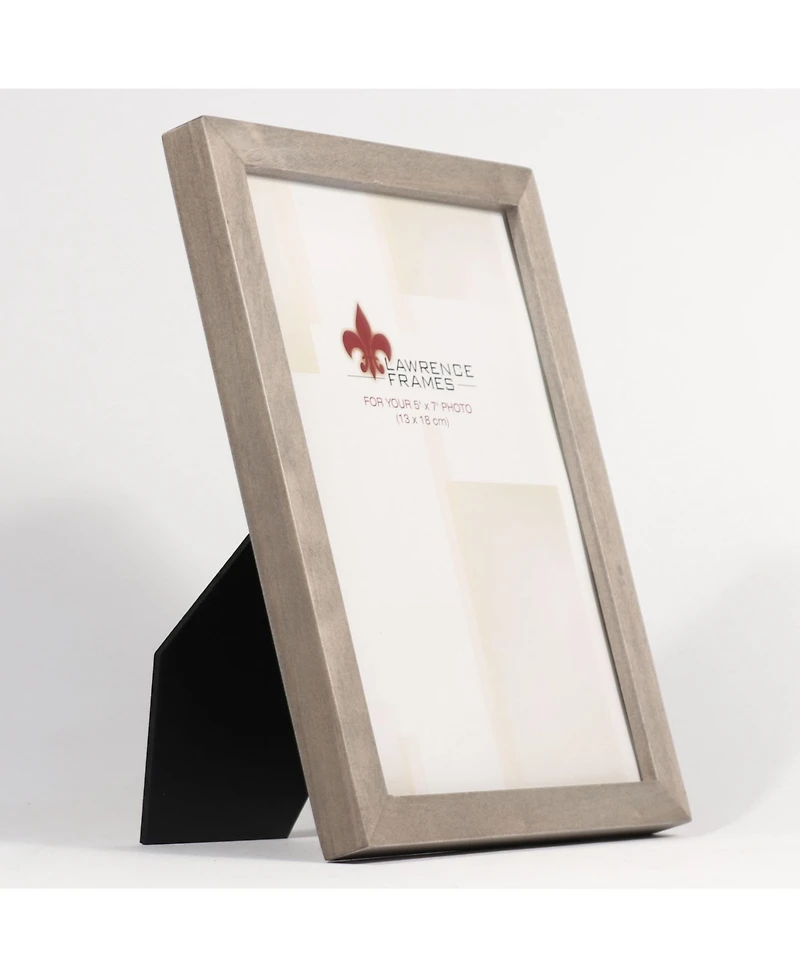 Lawrence Frames Gray Wood Picture Frame - Gallery Collection - 5" x 7"