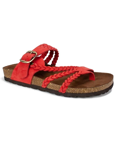 White Mountain Women's Hayleigh Footbed Sandals