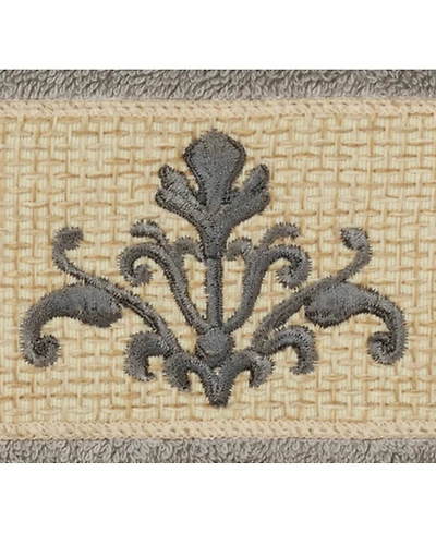 Linum Home Turkish Cotton Scarlet Embellished Washcloth