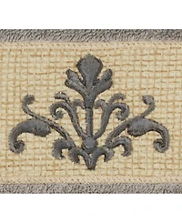 Linum Home Turkish Cotton Scarlet Embellished Washcloth