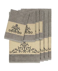 Linum Home Turkish Cotton Scarlet -Pc. Embellished Towel Set