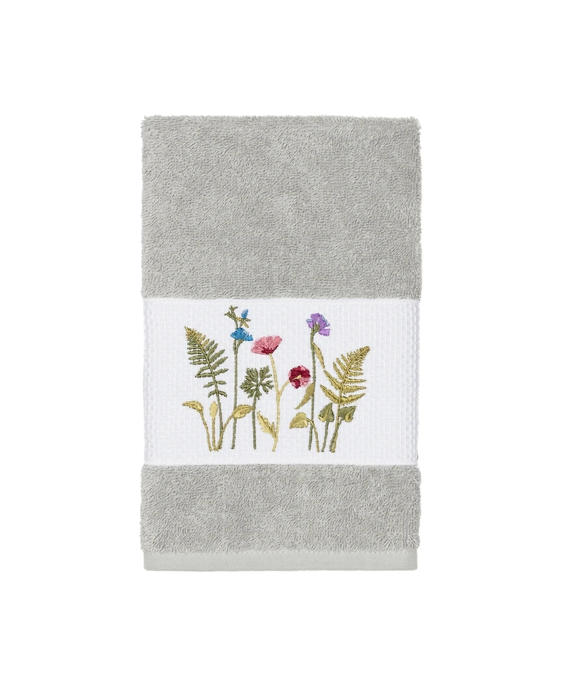 Linum Home Turkish Cotton Serenity Embellished Hand Towel