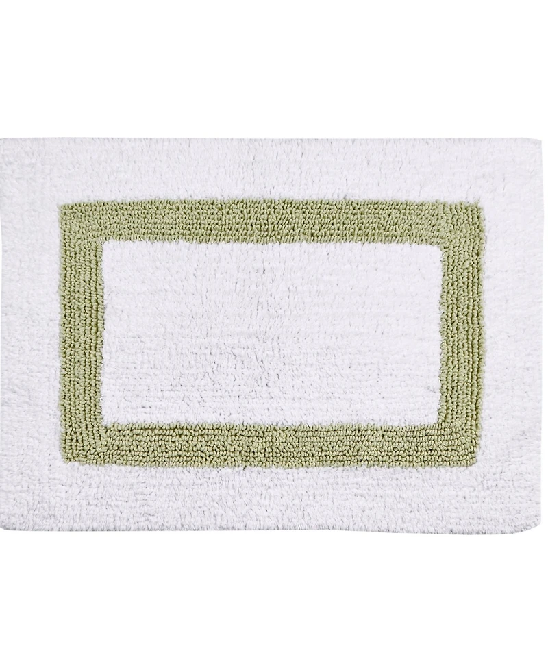 Better Trends Lux Contrast Frame Bath Rug
