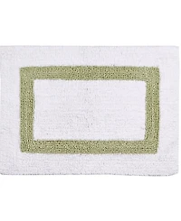 Better Trends Lux Contrast Frame Bath Rug