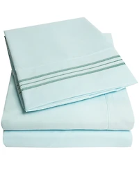 Sweet Home Collection Microfiber 3-Pc. Sheet Set