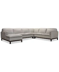 Closeout Virton Leather Sofa Collection Created For Macys