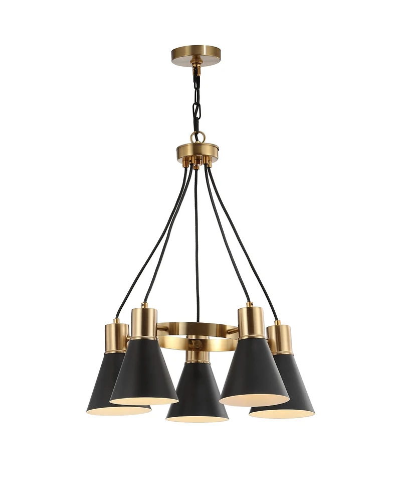 Jonathan Y Markle 22" 5-Light Led Pendant