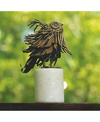 Global Views Brass Mod Owl