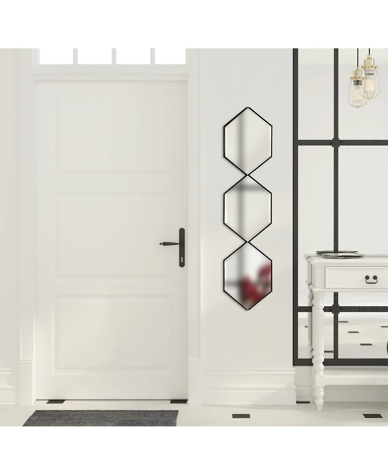Kate and Laurel Roycen Metal Accent Wall Mirror