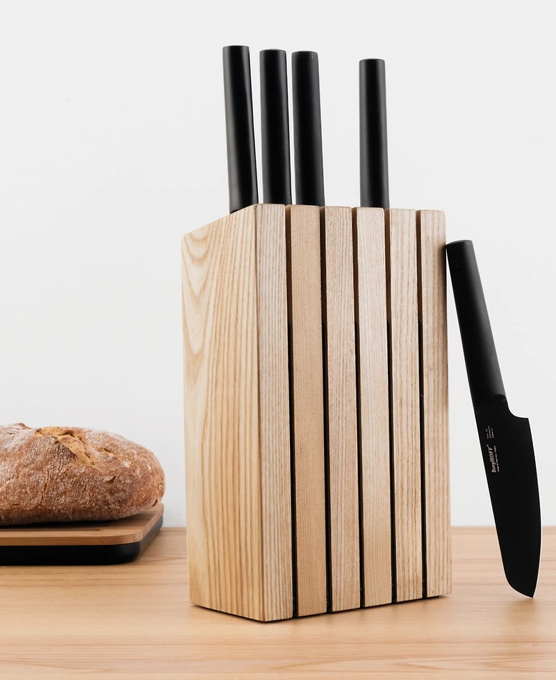 BergHOFF Ron Collection 6" Wooden Knife Block