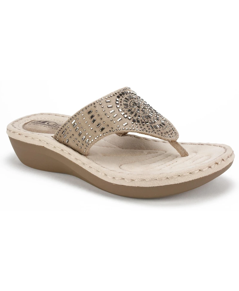 Cliffs by White Mountain Cienna Comfort Thong Sandals