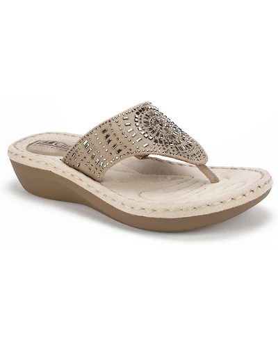 Cliffs by White Mountain Cienna Comfort Thong Sandals