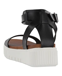 Mia Women's Lunna Round Toe Platform Sandals