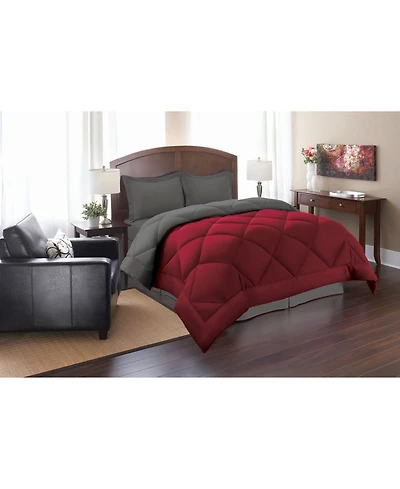 Elegant Comfort Reversible Down Alternative Pc. Comforter Sets